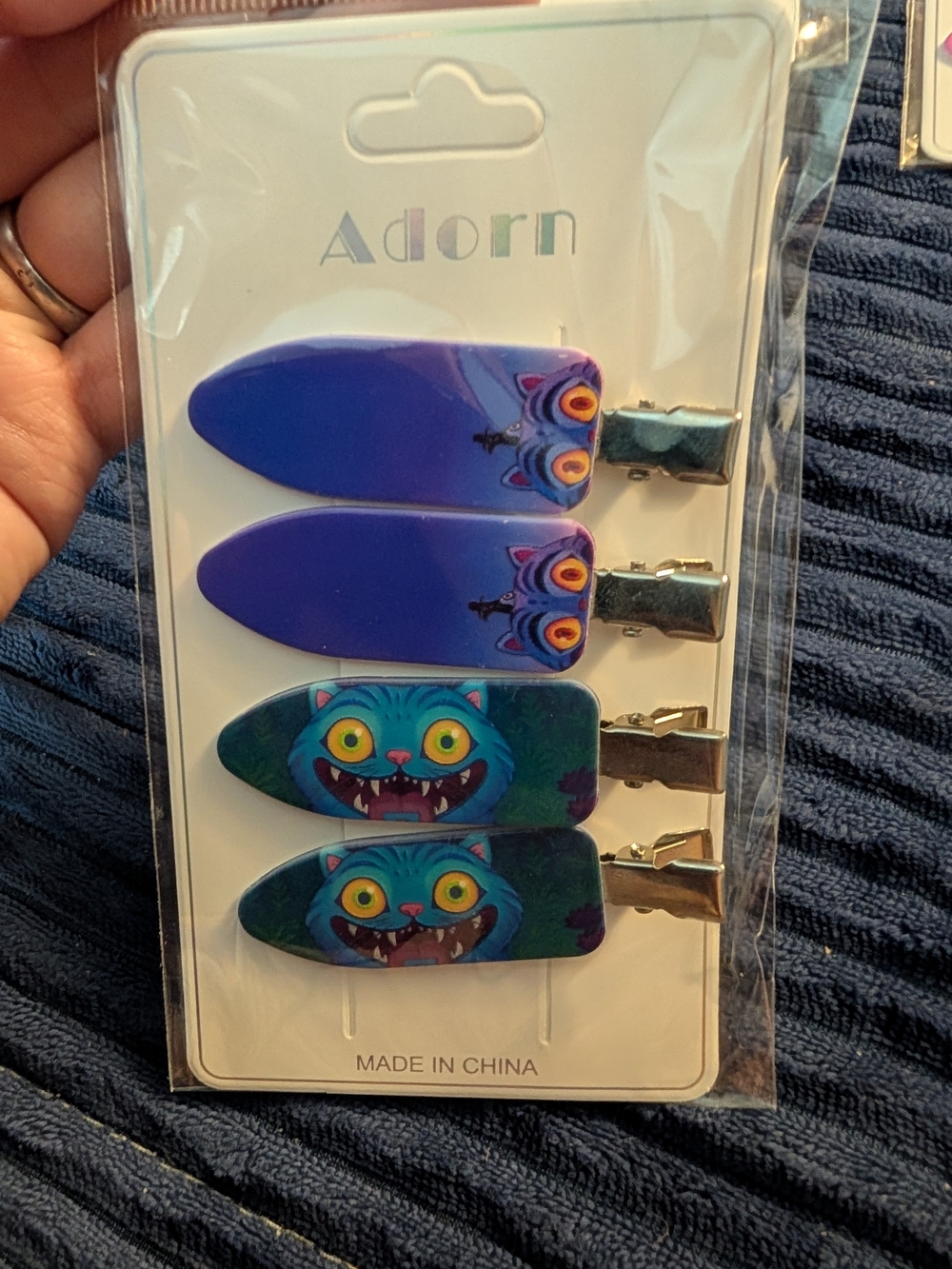 New K-pop Demon hunters flat hair clips
